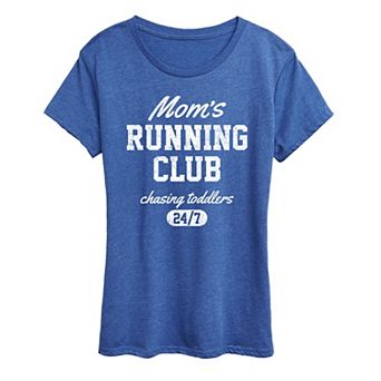 Women's Moms Running Club Graphic Tee