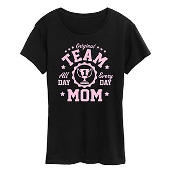 Women's Original Team Mom Graphic Tee