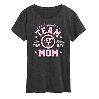 Women's Original Team Mom Graphic Tee