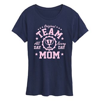 Women's Original Team Mom Graphic Tee