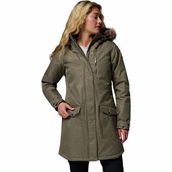 Women's Columbia Suttle Mountain Faux Fur Long Insulated Jacket