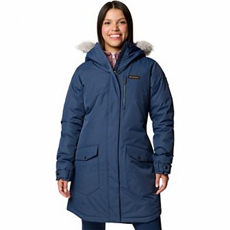 Women's Columbia Suttle Mountain Faux Fur Long Insulated Jacket