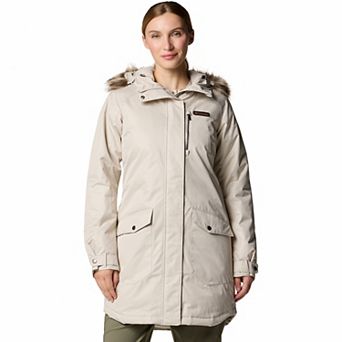 Women's Columbia Suttle Mountain Faux Fur Long Insulated Jacket