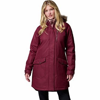 Women's Columbia Suttle Mountain Faux Fur Long Insulated Jacket