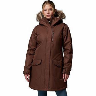 Women's Columbia Suttle Mountain Faux Fur Long Insulated Jacket