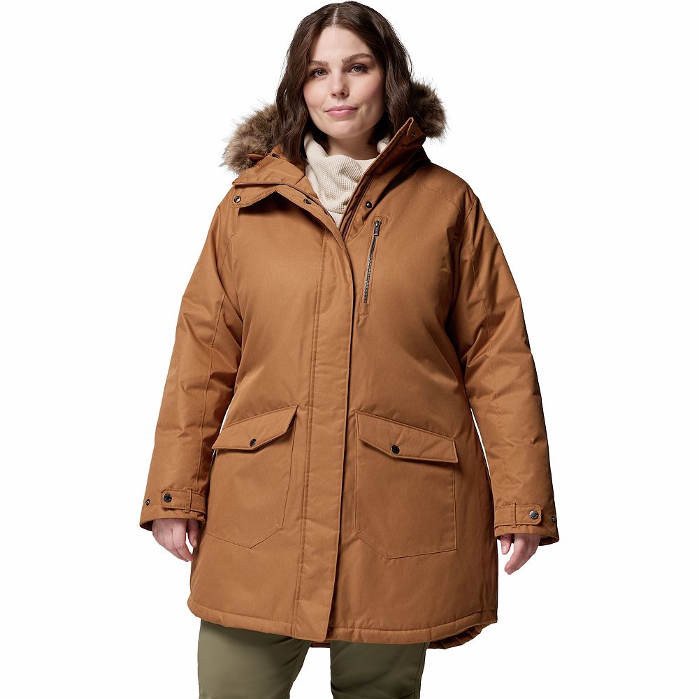 Plus Size Columbia Suttle Mountain Faux Fur Insulated Jacket