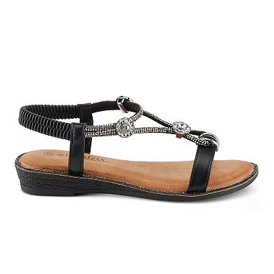 Patrizia Charmer Women's Rhinestone Sandals