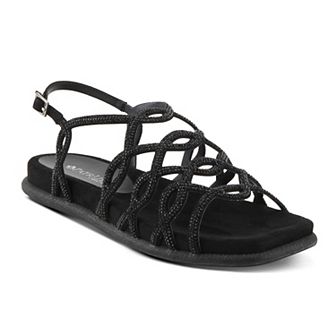 Patrizia Glamgloss Women's Rhinestone Strappy Sandals