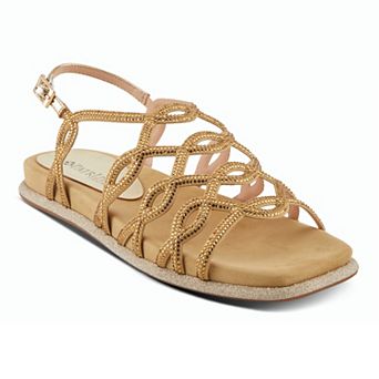 Patrizia Glamgloss Women's Rhinestone Strappy Sandals