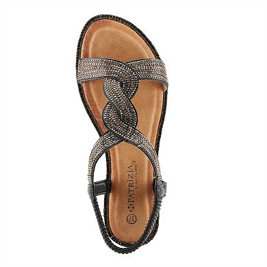 Patrizia Invite Women's Rhinestone Slingback Sandals