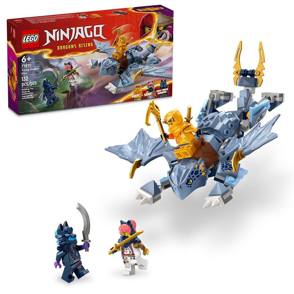 LEGO NINJAGO Young Dragon Riyu 71810 Building Kit (132 Pieces)