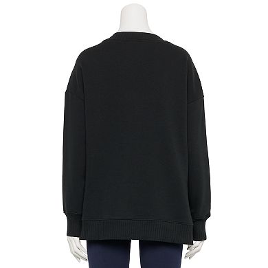 Juniors' SO® Adaptive Crewneck Tunic Top