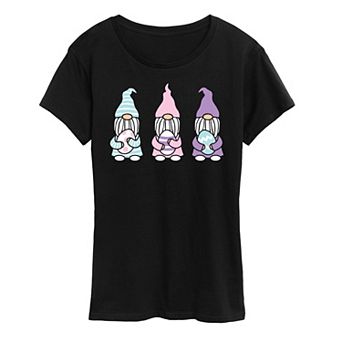Women's Easter Gnomes Graphic Tee