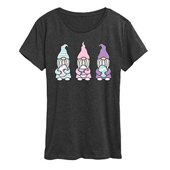 Women's Easter Gnomes Graphic Tee