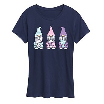 Women's Easter Gnomes Graphic Tee