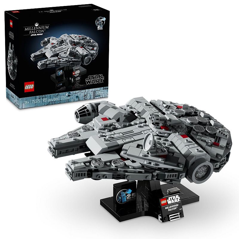 LEGO Star Wars Millennium Falcon 25th Anniversary 75375 Building Kit (921 Pieces), Multi