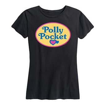 Women's Polly Pocket Color Logo Graphic Tee