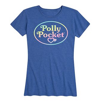 Women's Polly Pocket Ombre Logo Graphic Tee