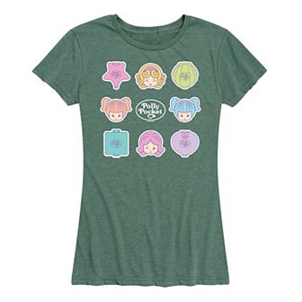 Women's Polly Pocket Grid Graphic Tee