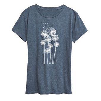 Women's Tall Dandelions Graphic Tee