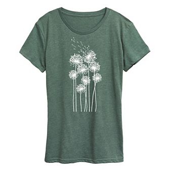 Women's Tall Dandelions Graphic Tee