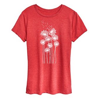 Women's Tall Dandelions Graphic Tee
