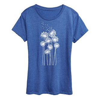 Women's Tall Dandelions Graphic Tee