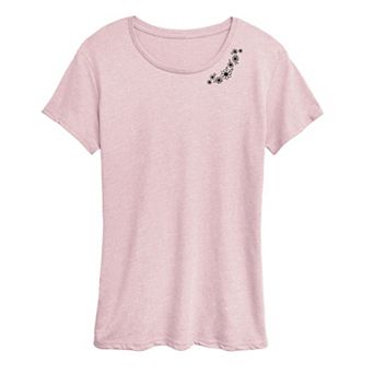 Women's Sketched Florals Graphic Tee