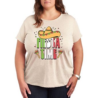 Plus Fiesta Time Graphic Tee