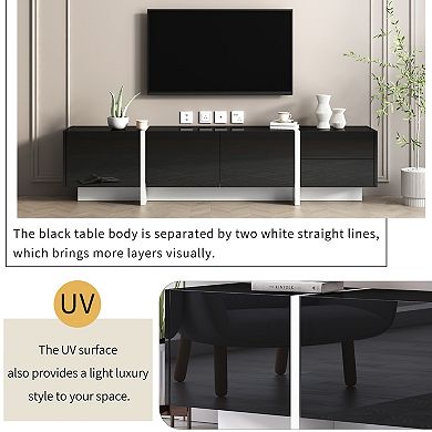 Merax Rectangle Design Tv Stand