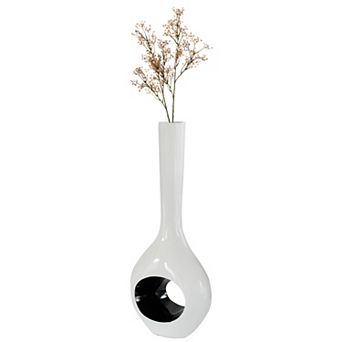 Tall Floor Vase with Hole Inside for Home Décor, Interior Decoration, Modern Floor Vase