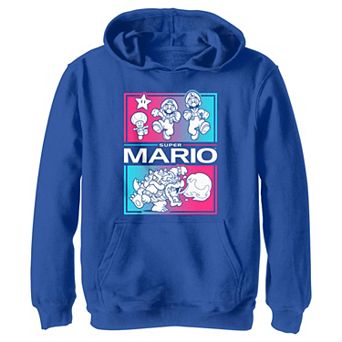 Girls Super Mario Bros Runners Graphic Hoodie