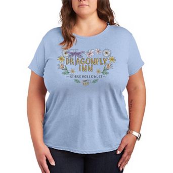 Plus Gilmore Girls Dragonfly Inn Graphic Tee