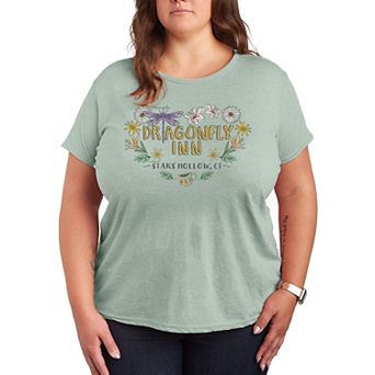 Plus Gilmore Girls Dragonfly Inn Graphic Tee