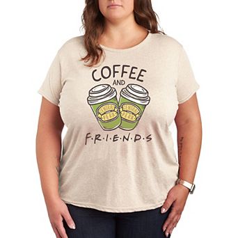 Plus Friends Coffee Cups Graphic Tee
