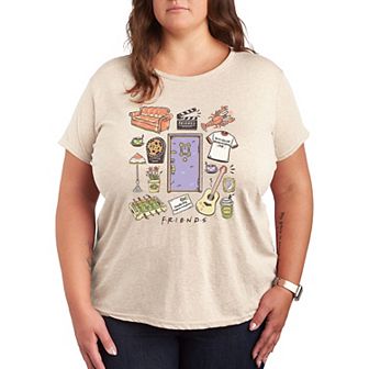 Plus Friends Collage Graphic Tee