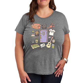 Plus Friends Collage Graphic Tee
