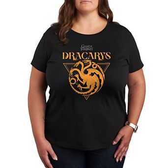 Plus Game of Thrones Dracarys Graphic Tee
