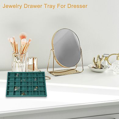 30 Grid Jewelry Tray Stackable Tray For Rings Earrings Necklace Bracelet