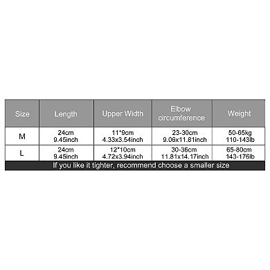 1 Pair Nylon Elbow Pads Tightening Breathable Elbow Pads For Sports