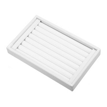 Velvet 7 Slots Jewelry Trays Stackable Tray For Rings Earrings Studs