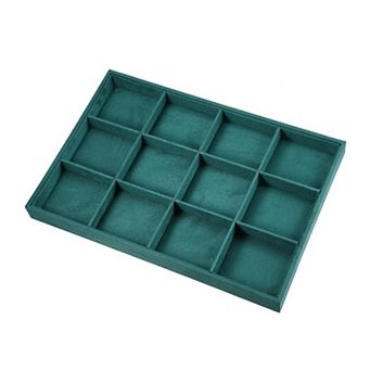 12 Grid Jewelry Tray Stackable Tray For Rings Earrings Necklace