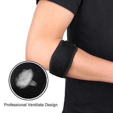 Sports Tennis Elbow Forearm Brace Support With Compression Pad