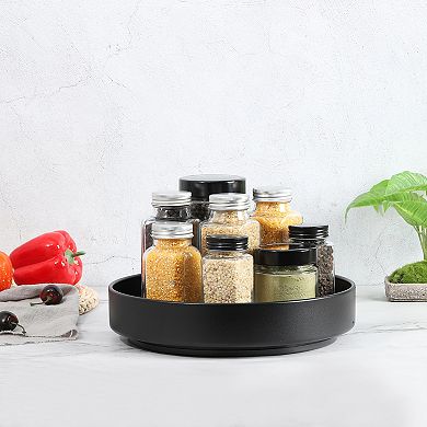 Lazy Susan Organizer Rotating Spice Rack Turntable For Kitchen Cabinet