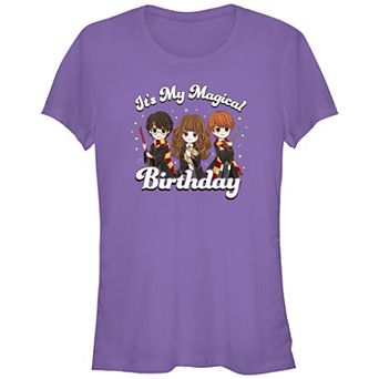 Juniors' Harry Potter It's My Magical Birthday Graphic Tee