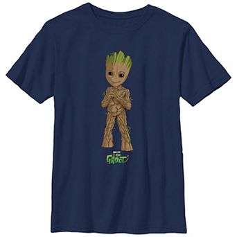 Boys 6-20 I Am Groot Cute Groot Graphic Tee