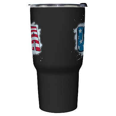 USA Street Art Letters Graphic Travel Mug