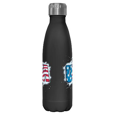 USA Street Art Letters Graphic Stainless Steel Bottle