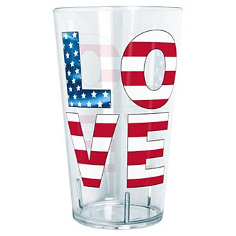 Love Americana Style Graphic Tritan Tumbler