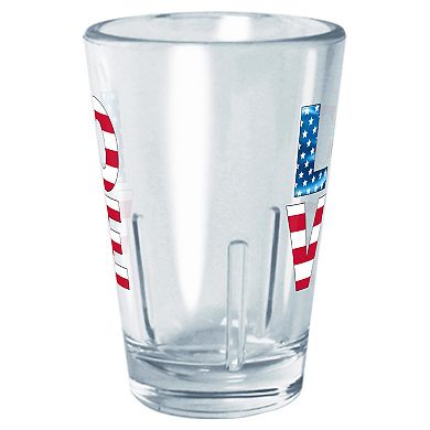 Love Americana Style Graphic Tritan Cup